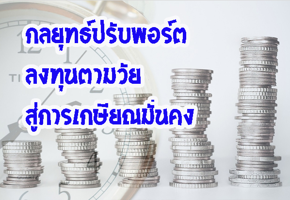 กลยุทธ์ปรับพอร์ตลงทุนตามวัย